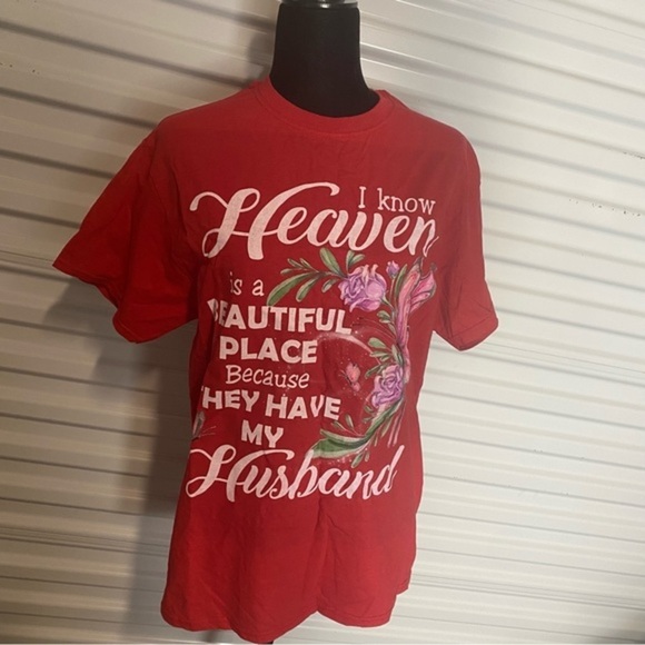 Fruit Of The Loom T-Shirt Red Women’s Size M - Picture 4 of 10